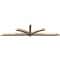 Ekena Millwork Redmond Smooth Timber Gable Bracket, Douglas Fir, 108"W x 27"H x 3 1/2"D x 3 1/2"F, 6/12 Pitch GBW108X27X0404RED00SDF - alternate 2